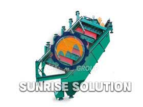 High frequency vibrating fine screen