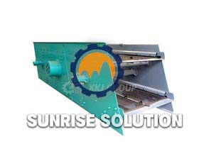 Vibrating screen of YA series