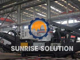 Crawler mobile cone crusher