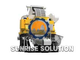 Vertical ring magnetic separator LHGC