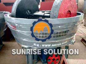 Gold Ore Wet Pan Mill