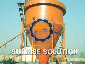 Efficient deep cone thickener