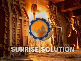 Lead zinc smelting furnace