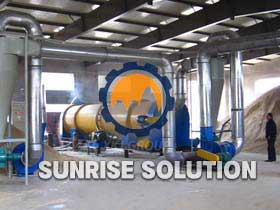 Sawdust dryer