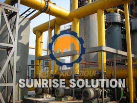 Double stage gas producer