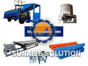Alluvial Gold Processing Plant