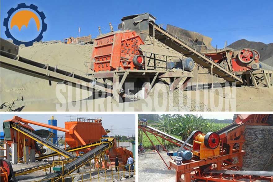 Crushing production line