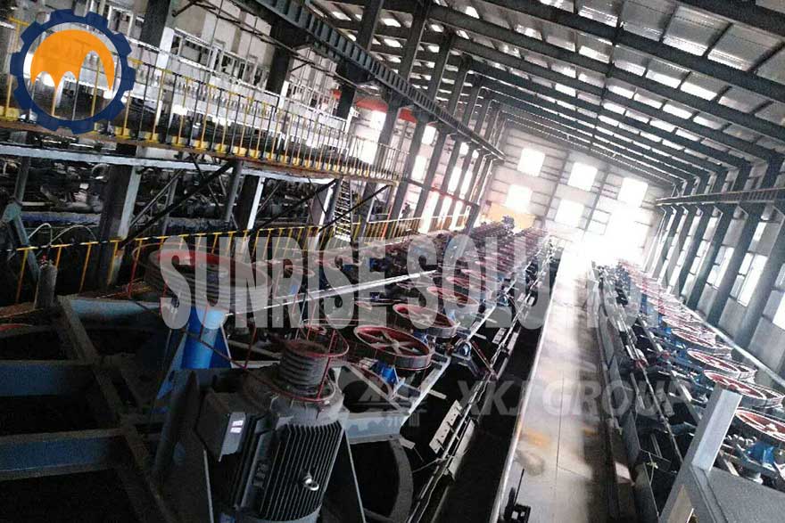 Flotation production line